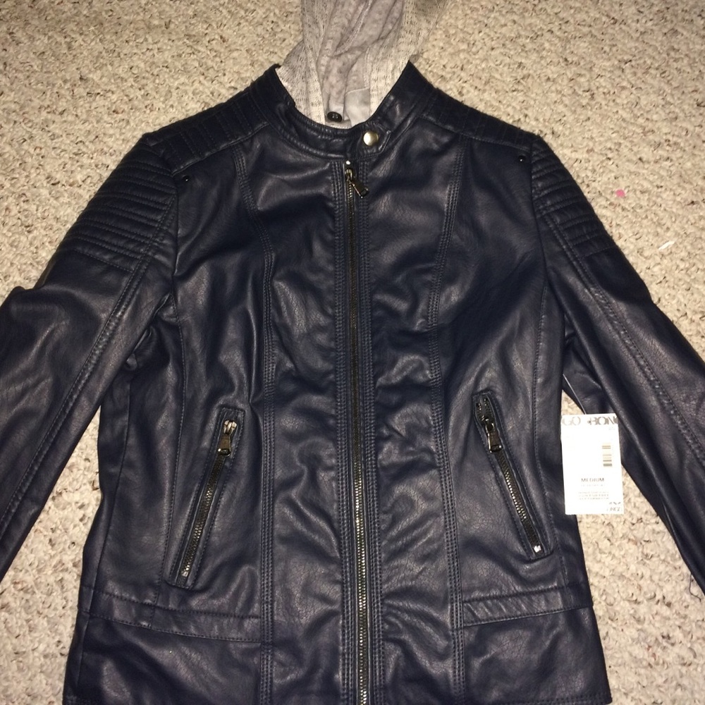 Juniors leather jacket